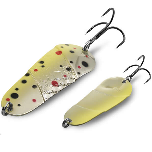 Lingurita Oscilanta Delphin STEPZ StripSCALE 10g, TROUTY, Hook Nr.2