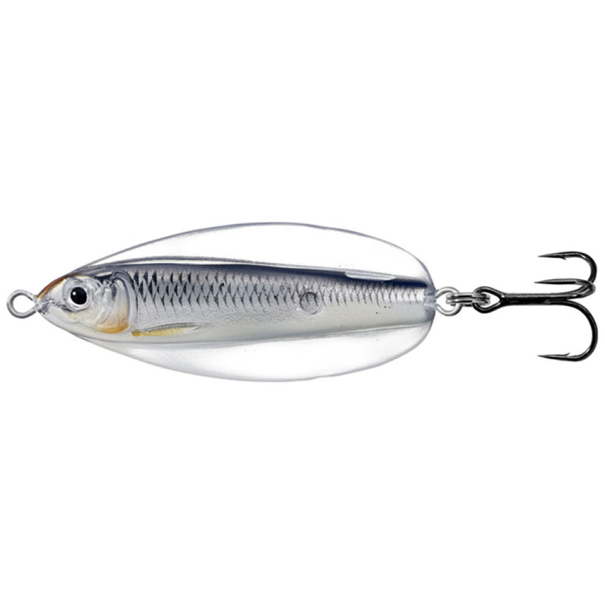 Lingurita Oscilanta LIVE TARGET Erratic Shine Sinking, 5.5cm, 11g, Glow / Black