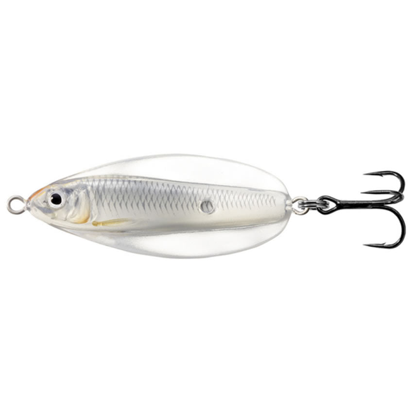 Lingurita Oscilanta Live Target Erratic Shine Sinking, 7cm, 21g, Glow / Pearl