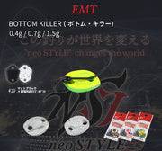 Lingurita Oscilanta Neo Style Bottom Killer Matt Black 1.5g