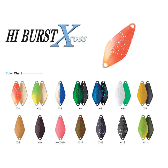 Lingurita Oscilanta Valkein Hi Burst Cross, X13, 2.2g 