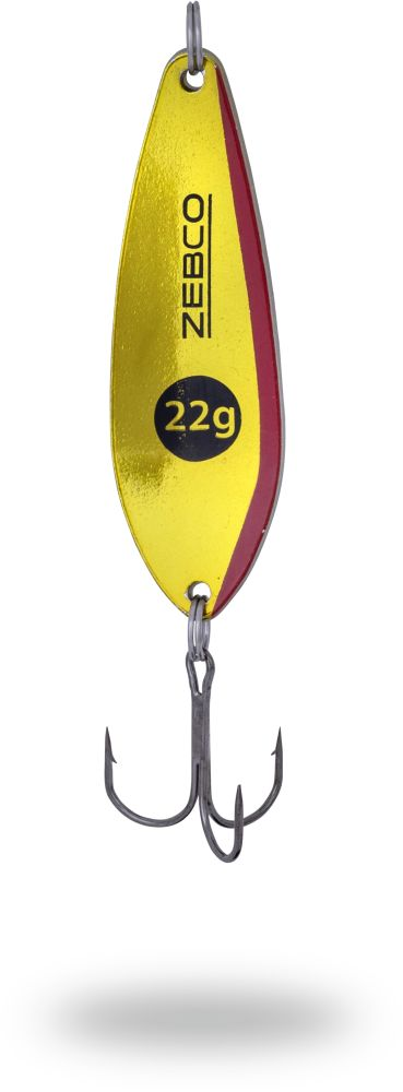  Lingurita Oscilanta Zebco 10g 4,8cm Trophy Z-Slim silver / gold / red sinking