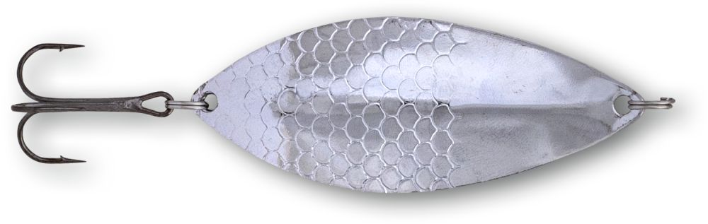  Lingurita Oscilanta Zebco 15g , 8cm Trophy Z-Flat Slim silver sinking