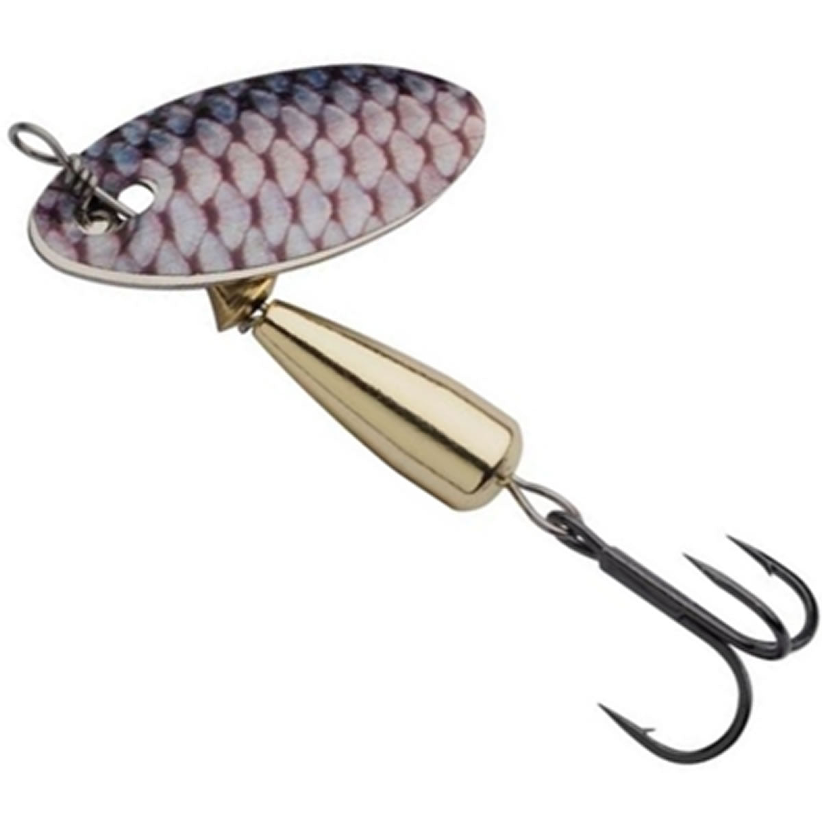 Lingurita Rotativa ABU GARCIA Droppen Bugga LF Culoare Holo Roach 5cm