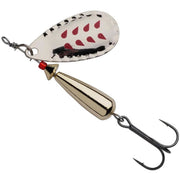 Lingurita Rotativa ABU GARCIA Droppen LF Culoare Silver/Red Marks