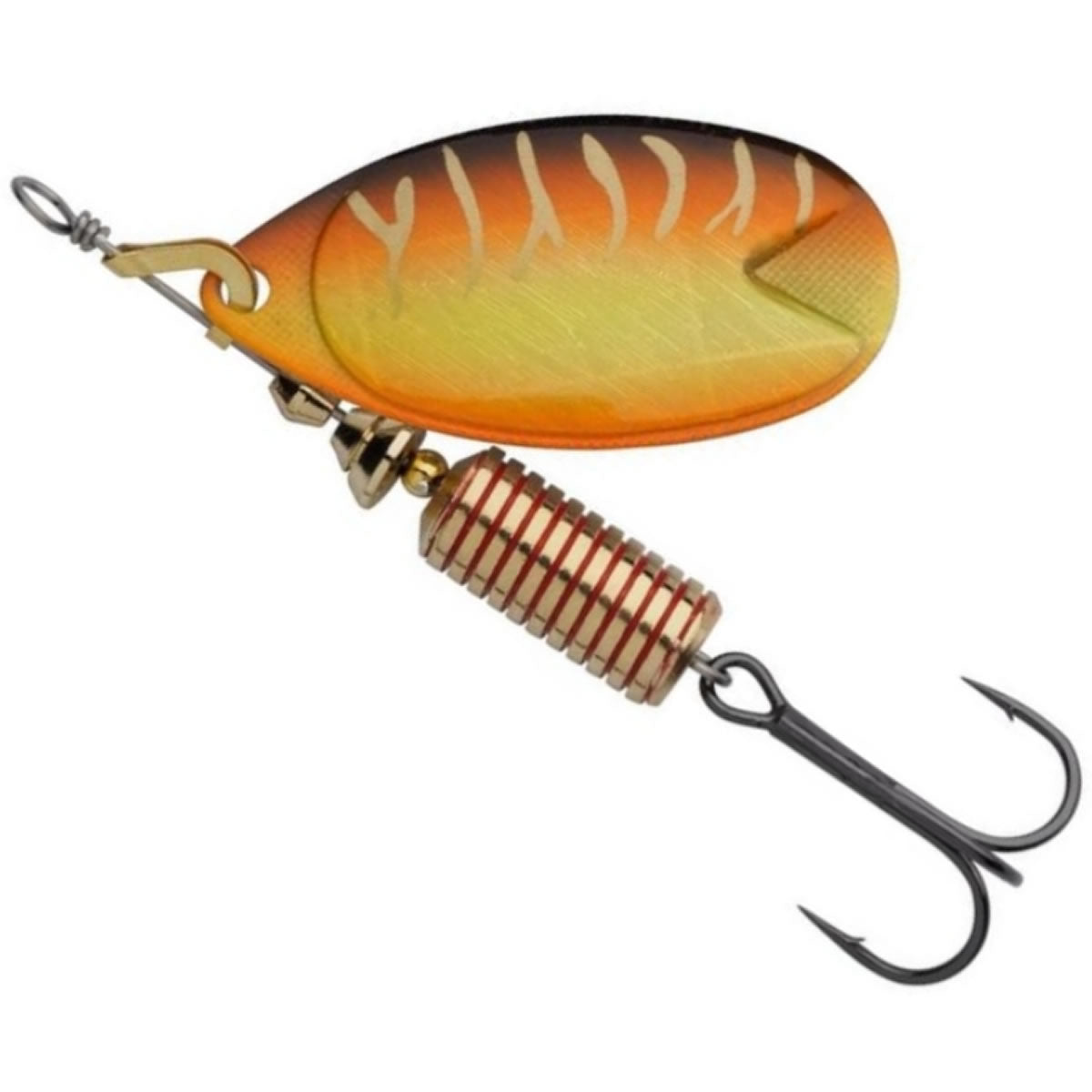 Lingurita Rotativa ABU GARCIA Fast Attack Spinner LF Red Hot Tiger