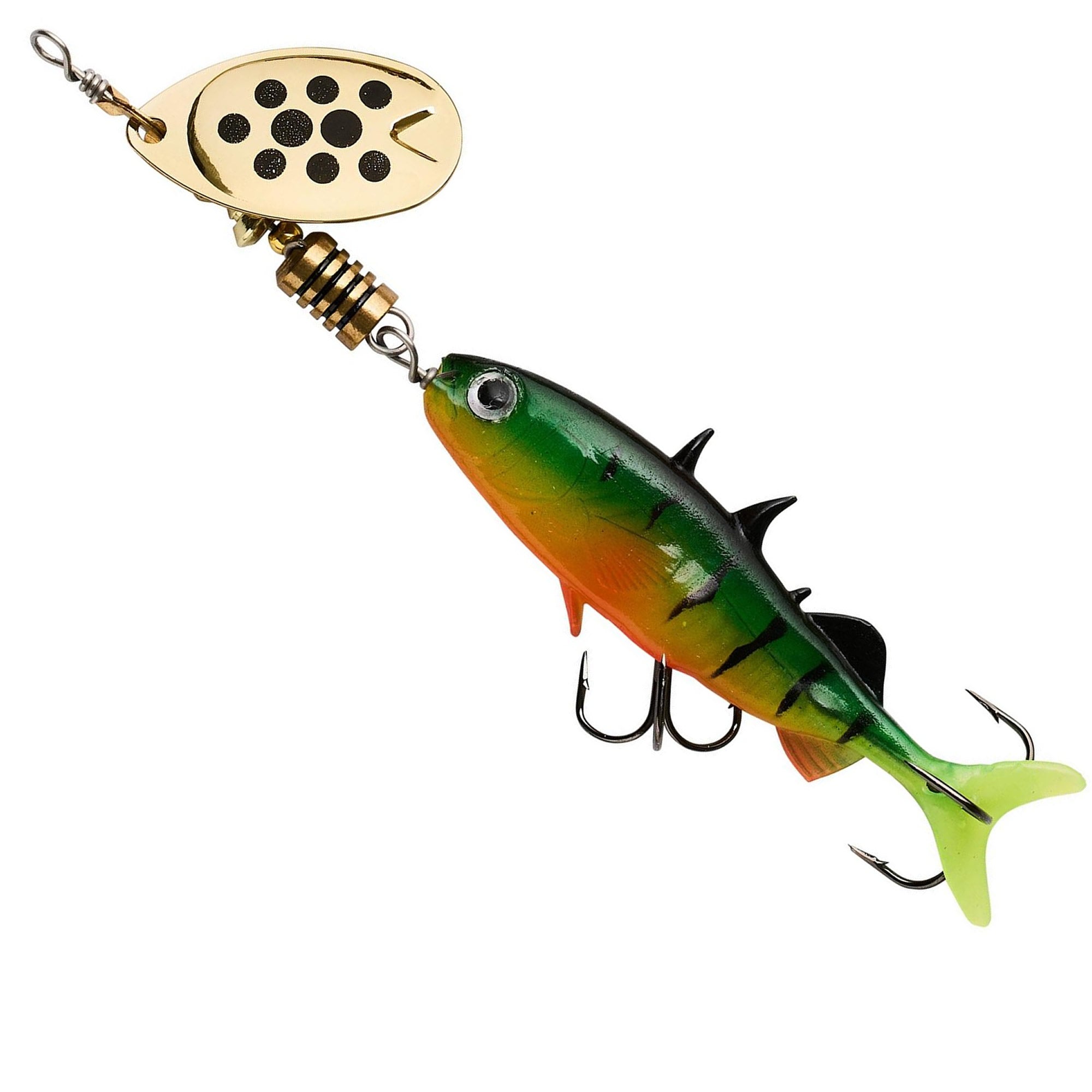 Lingurita Rotativa ABU GARCIA Fast Attack Stickle Spinner Firetiger 1buc/pac