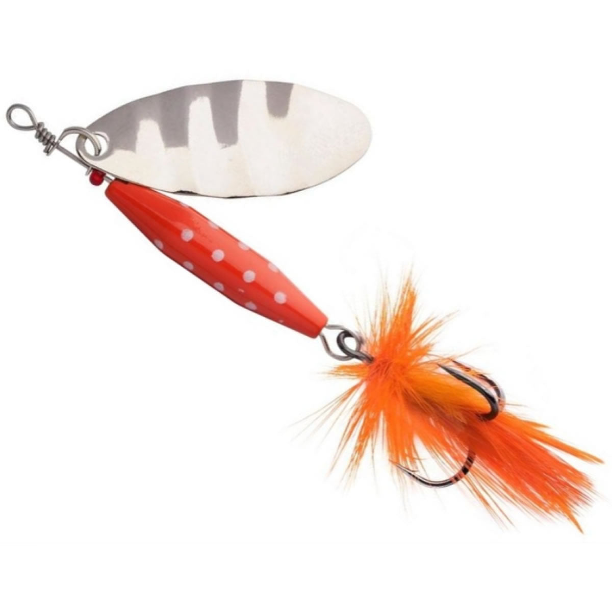 Lingurita Rotativa ABU GARCIA Reflex Red LF Silver