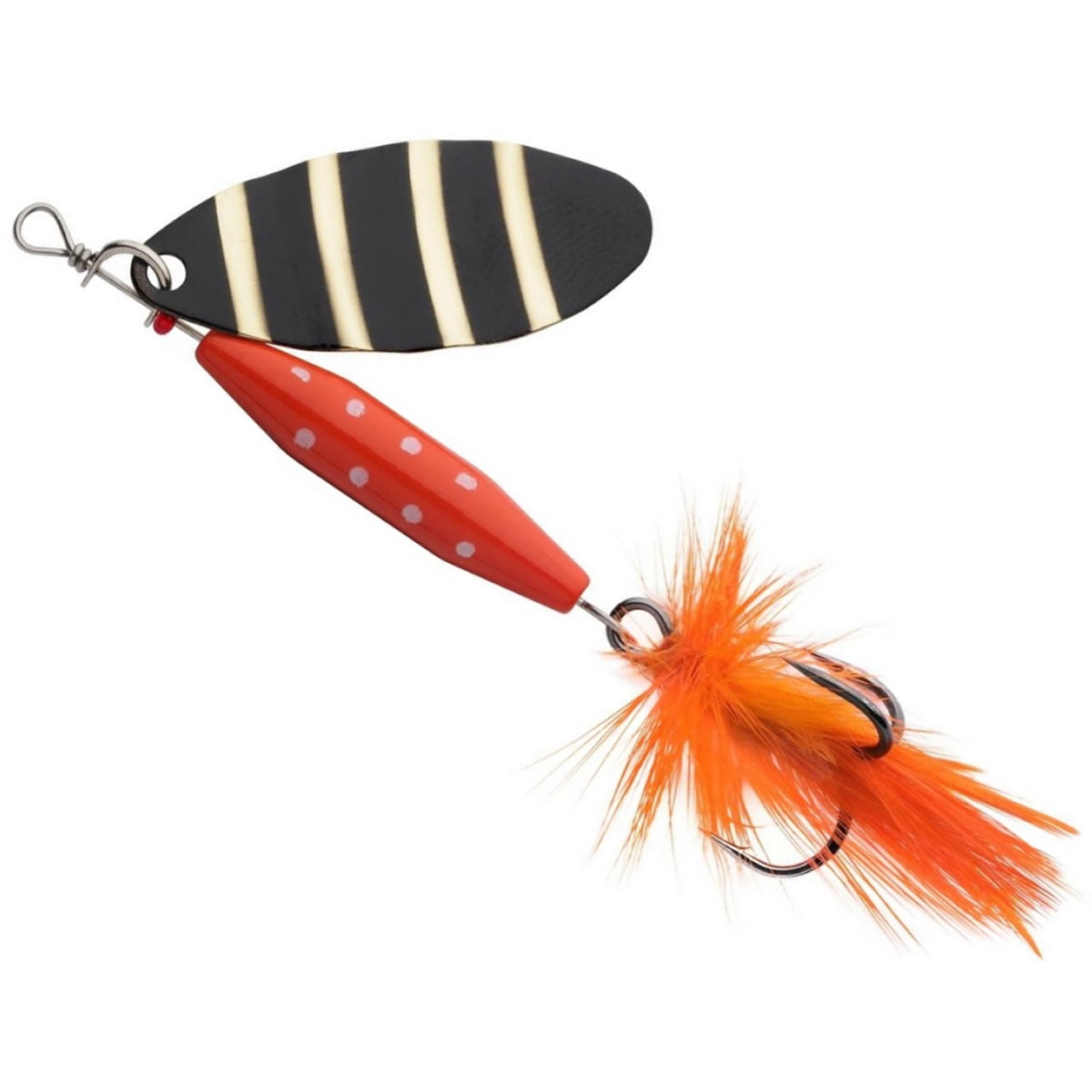 Lingurita Rotativa ABU GARCIA Reflex Red LF Zebra