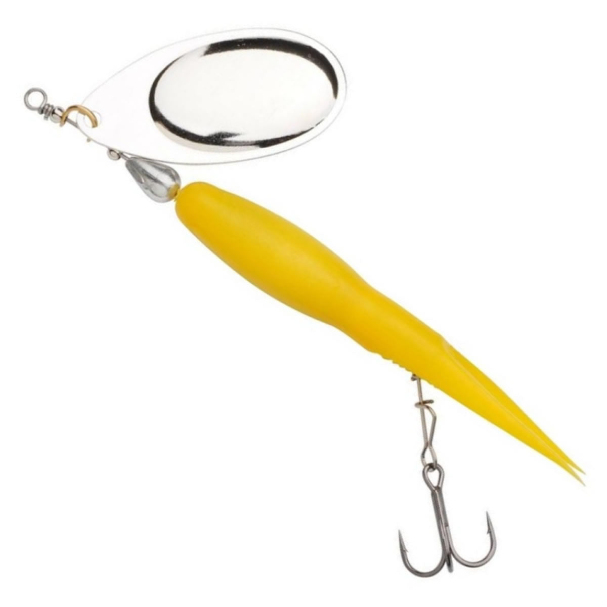 Lingurita Rotativa ABU GARCIA Salmon Seeker Yellow/Silver