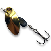 Lingurita Rotativa BERTI Axat Pro Micro-2, Gold / Negru, 3.5g