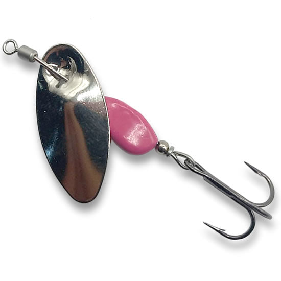 Lingurita Rotativa BERTI Axat Pro Nr.1, Nickel / Roz, 4.6g
