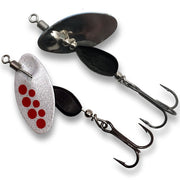 Lingurita Rotativa BERTI Axat Pro Plus Micro-2, Pearl TRT / Negru, 3.5g