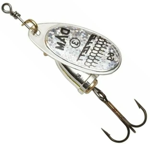 Lingurita Rotativa DAM Effzett Executor Nr.5, Reflex Silver, 11g, 1buc/pac