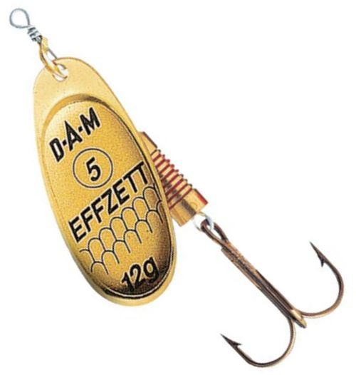 Lingurita Rotativa DAM Effzett Standard Spinner Sinking, Gold, Nr.5, 12g, 1buc/pac