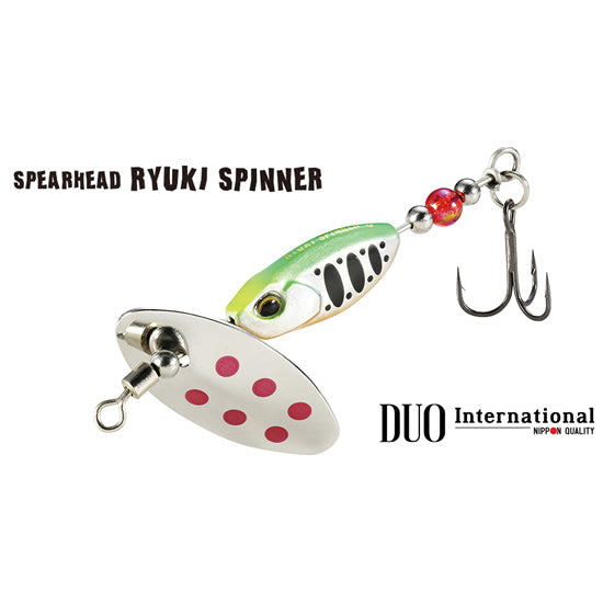 Lingurita Rotativa DUO Spearhead Ryuki Spinner, ACC0590 Fluorescence Orange, 2cm, 5g