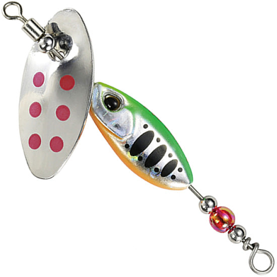 Lingurita Rotativa DUO Spearhead Ryuki Spinner PJA4140 Lime Chart Yamame 2cm