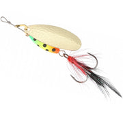 Lingurita Rotativa MIKADO Spinner M-Grub Gold / Firetiger