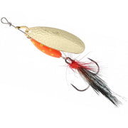 Lingurita Rotativa MIKADO Spinner M-Grub Gold / Red Tiger