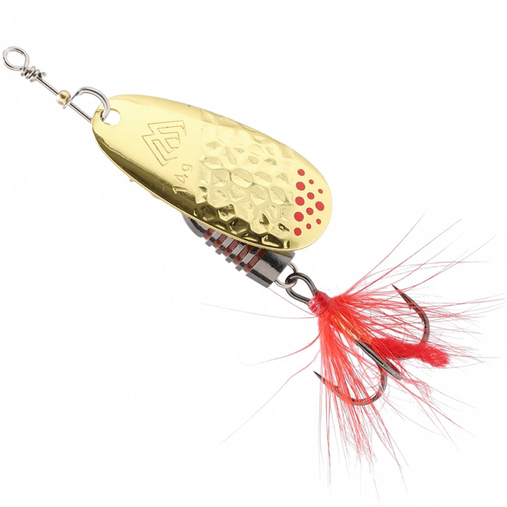 Lingurita Rotativa MIKADO Windmill Golden Red