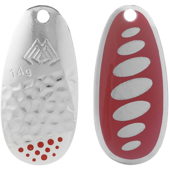 Lingurita Rotativa MIKADO Windmill Silver Red