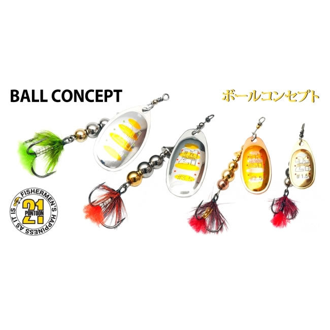 Lingurita Rotativa Pontoon21 Ball Concept Spinner 4, 11.3g BT01-041
