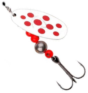Lingurita Rotativa SAGAVE GEAR Caviar, Fluo Orange Silver, Nr.4, 18g, 1buc/pac