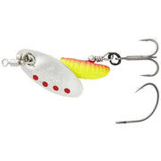 Lingurita Rotativa Savage Gear Spinner Grub Sinking Silver Red Yellow