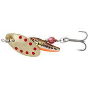 Lingurita Rotativa Savage Gear Spinner Sticklebait Sinking Minnow Gold Red