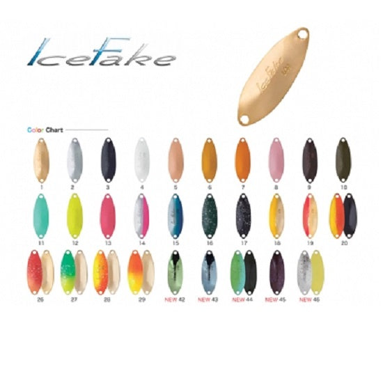 Lingurita oscilanta Valkein Ice Fake 1.6g 3