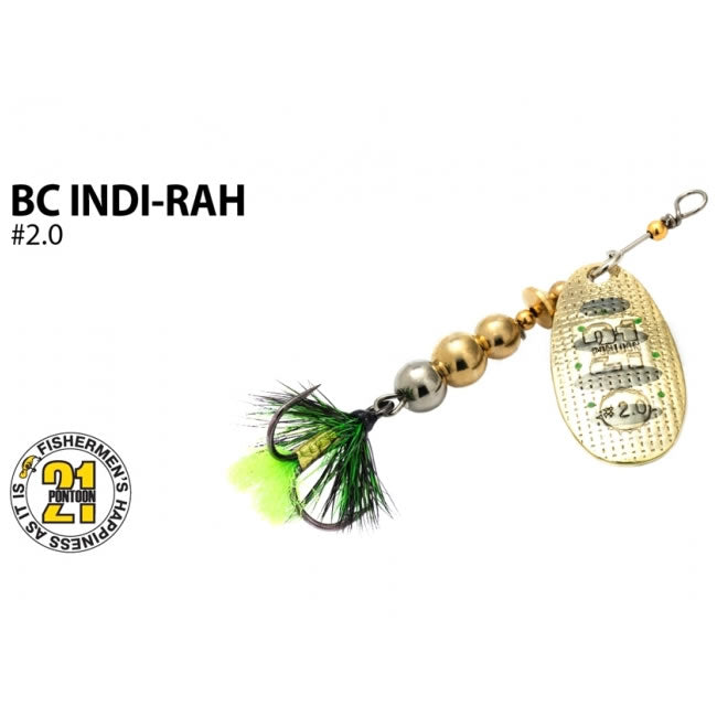 Lingurita rotativa Pontoon21 BC Indi-Rah 2 4.3g B04-003