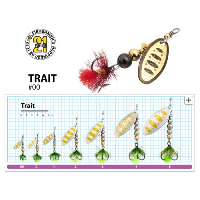 Lingurita rotativa Pontoon21 Trait 5 38.4g BT01-071