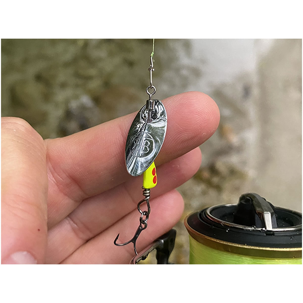 Lingurita rotativa RTB InLine Spinner Nr.2, 02 Gold Blade, 2.1g, 1buc/pac