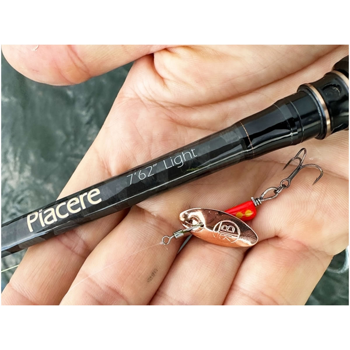 Lingurita rotativa RTB InLine Spinner Nr.3, 05 Silver Blade, 3.5g, 1buc/pac