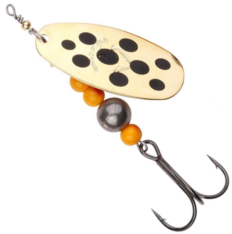 Lingurtia Rotativa SAVAGE GEAR Caviar Spinners, Gold, Nr.3, 9.5g, 1buc/pac
