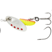 Lingurtia Rotativa SAVAGE GEAR Grub Spinners, Silver Red Yellow, Nr.2, 5.8g, 1buc/pac