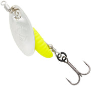 Lingurtia Rotativa SAVAGE GEAR Grub Spinners, Silver Yellow, Nr.1, 3.8g, 1buc/pac