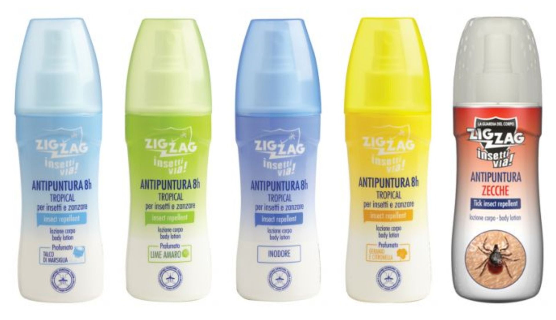Lotiune Zig Zag Tropical Lime 100ml