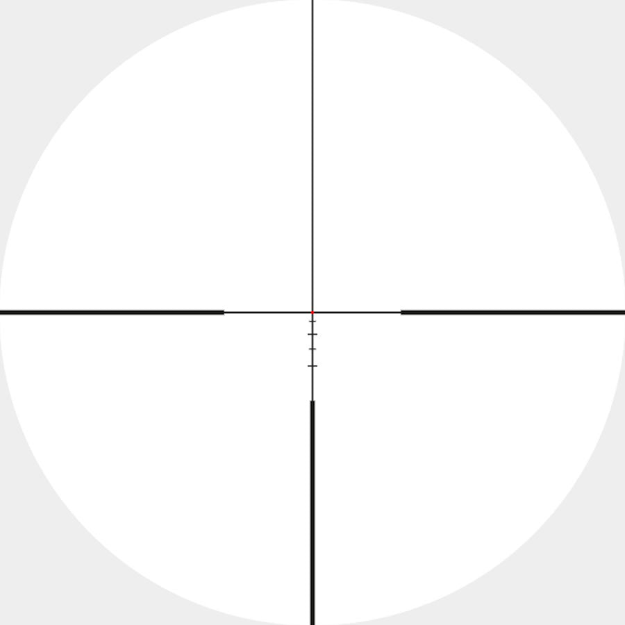 Luneta HAWKE Endurance 30 FD 2-12x50 LR2 FD - 1/4 Moa/30mm 12x Reticle