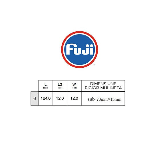 MANDRINA BOLOGNESA FUJI LSMXBB NR 6 NEGRU