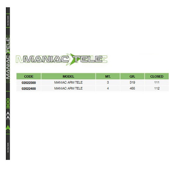 MANER  MINCIOG MAVER MANIAC ARM TELE 3M