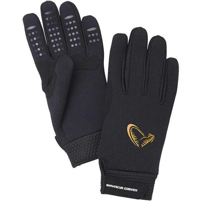 MANUSI SAVAGE GEAR NEOPREN STRETCH BLACK