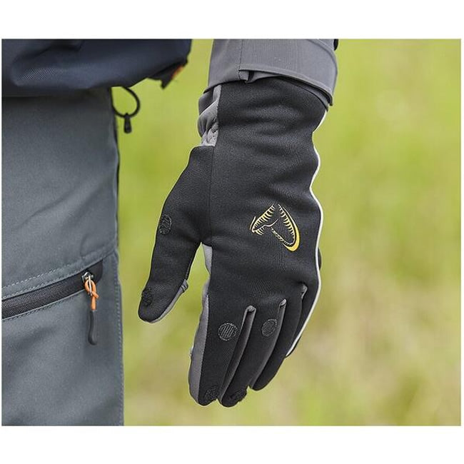 MANUSI SAVAGE GEAR SOFTSHELL WINTER BLACK