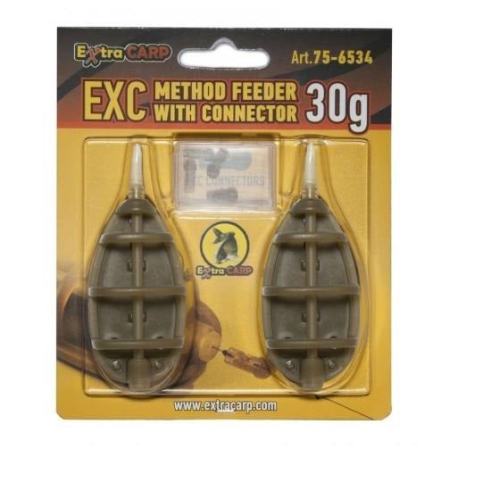 METHOD FEEDER EXTRA CARP 30 G CU CONECTORI 2 BUC SET