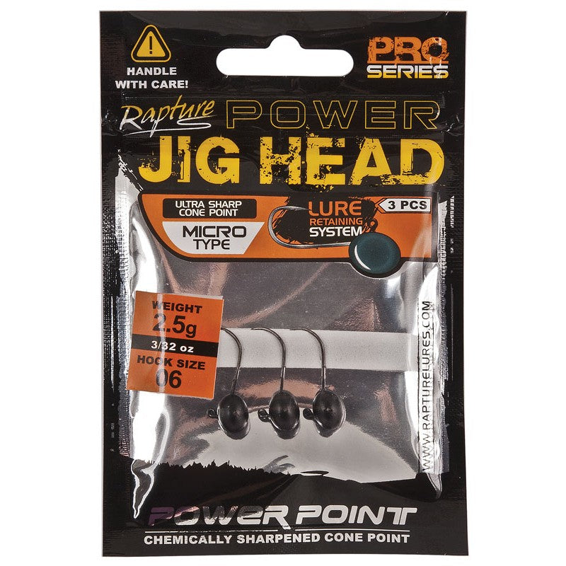 MICRO JIGHEAD RAPTURE POWER 3BUC