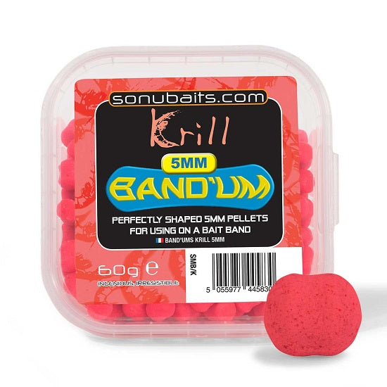 MINI PELETE SONUBAITS MINI BANDUM 5MM 60G KRILL