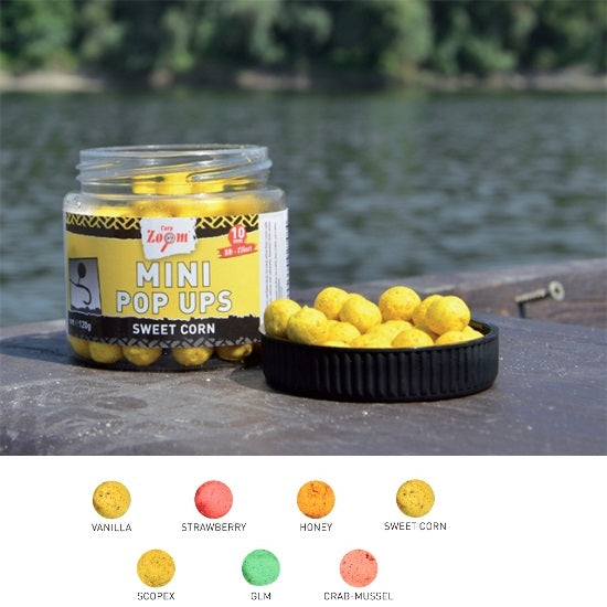 MINI POP UPS CARP ZOOM 10MM 120GR SWEET CORN