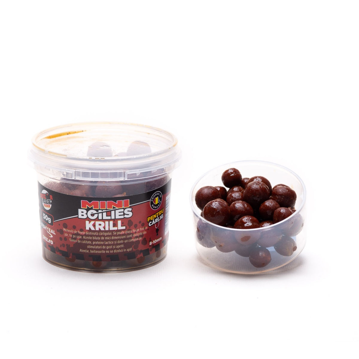 MINIBOILIES SENZOR DIPUIT FEEDER PENTRU CARLIG KRILL 8-10mm 50g