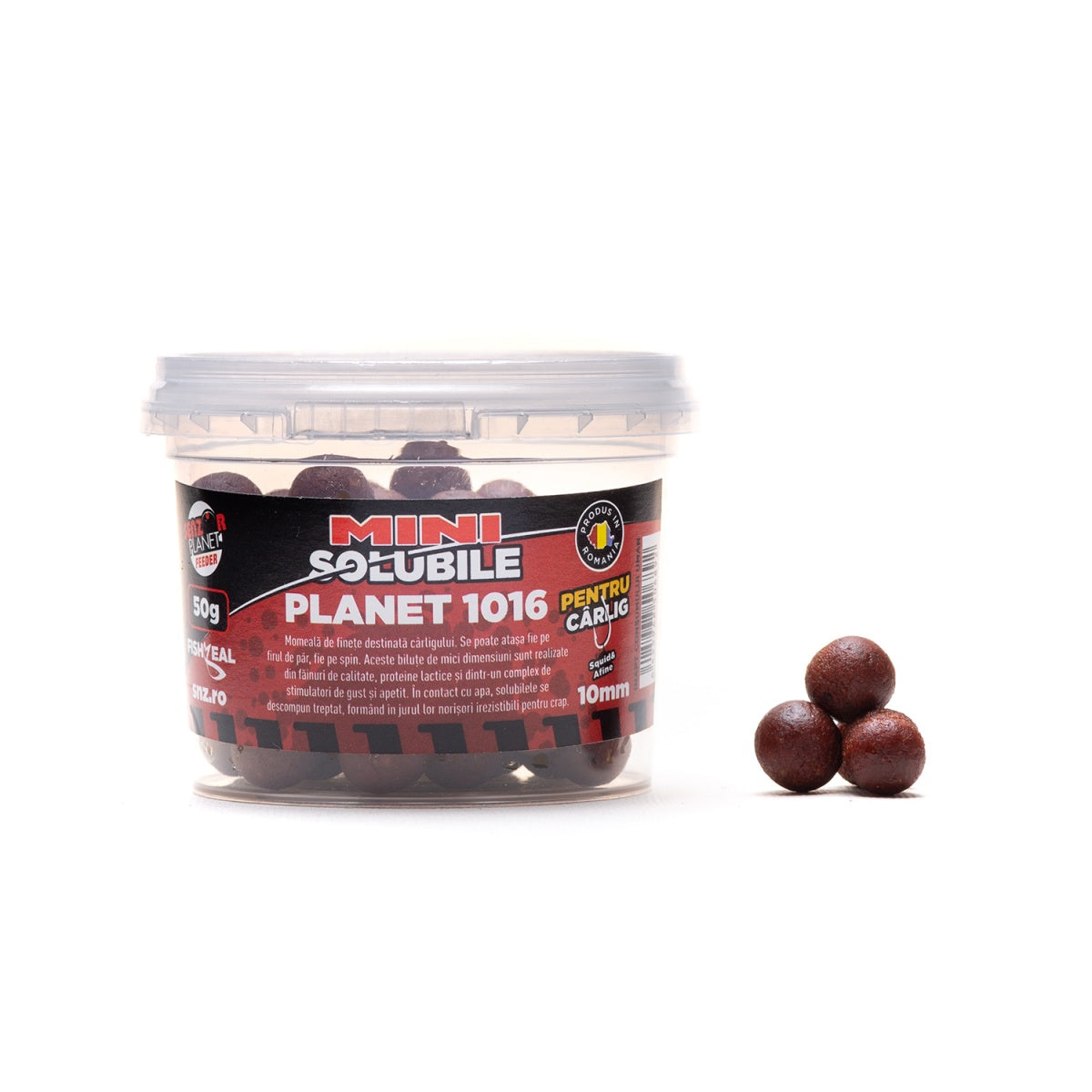 MINISOLUBILE FEEDER PENTRU CARLIG SENZOR Planet1016 10mm 50g