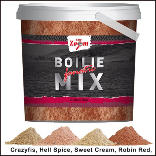 MIX BOILIES CARP ZOOM FANATIC 3KG HELL SPICE